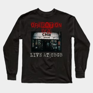 operation ivy live at cbgb Long Sleeve T-Shirt